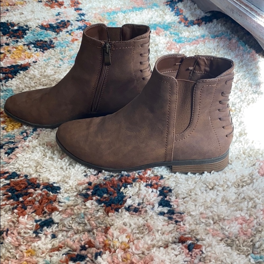 Brown Booties - image 3